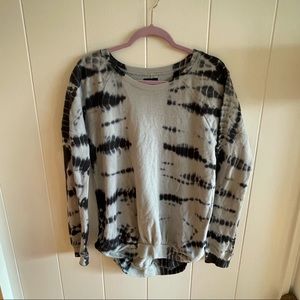 Volcom blue and gray tie-dye sweatshirt size M